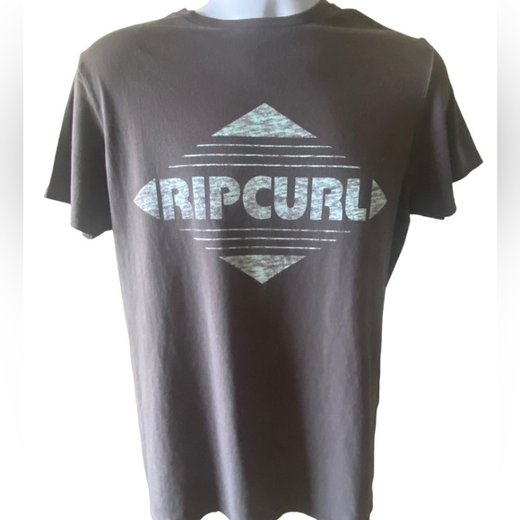 RIP CURL Surf Standard Fit Logo Tee Shirt Men M Medium - Picture 1 of 5